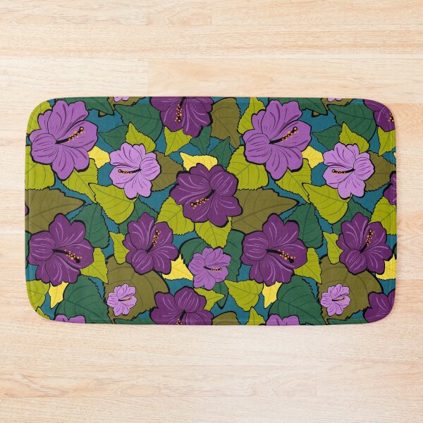 Item preview, Large Purple Hibiscus designed and sold by VintageStyle.