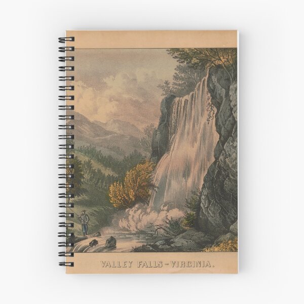 Item preview, Valley Falls, Virginia - 19th Century Lithograph designed and sold by retrochoose.
