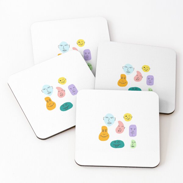 Item preview, Blop faces designed and sold by Lucietronnelle.