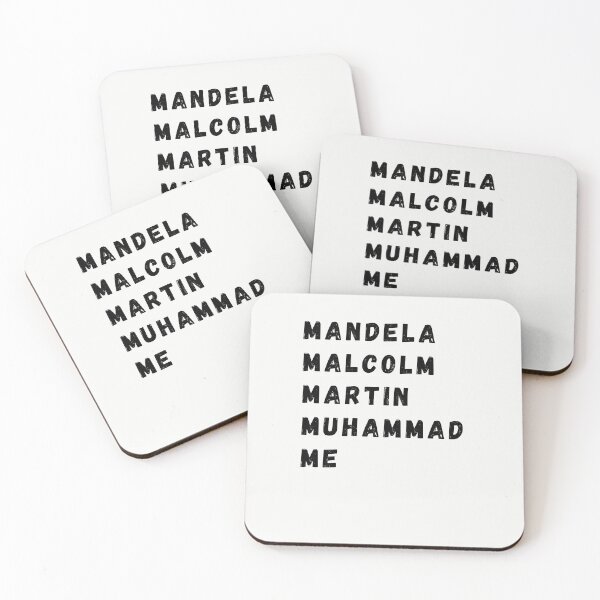 Item preview, Mandela Malcolm Martin Muhammad Me designed and sold by walidsam07.