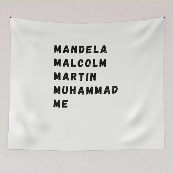 Item preview, Mandela Malcolm Martin Muhammad Me designed and sold by walidsam07.