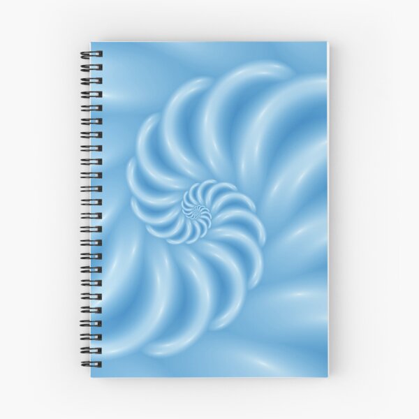 Item preview, Soft Glossy Blue Spiral designed and sold by Kitty Bitty.