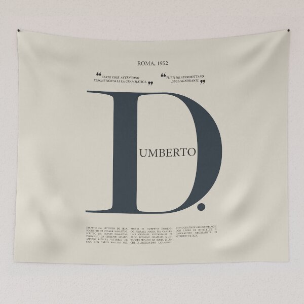 Item preview, Umberto D., Vittorio De Sica, italian movie poster, neorealist film, neorealismo, cinema italiano designed and sold by Spallutos.