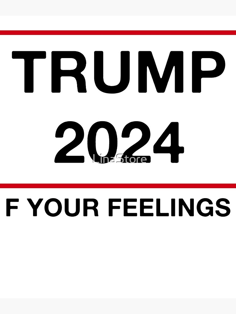 "trump 2024" Poster by LinaStore Redbubble