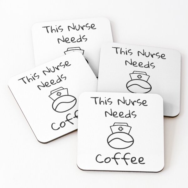 Item preview, This Nurse Needs Coffee designed and sold by catchyphase.