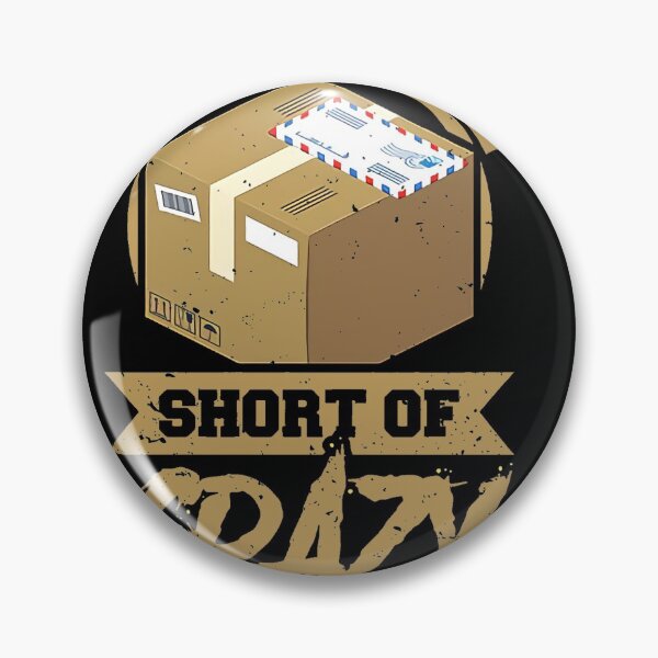 Item preview, One Parcel Short Of Crazy, gifts for mailman designed and sold by BugattiDivo58.