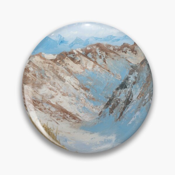 Item preview, View from the peak Shymbulak to the Ski Resort in the Witch Valley in a warm day designed and sold by Joga Mood.