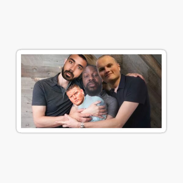 THUMP Throuple Sticker