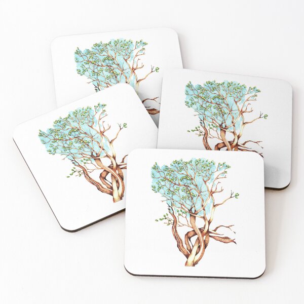 Item preview, Manzanita Tree Wood Bush Manzana Little Apple Red Bark designed and sold by PencilandBrush.