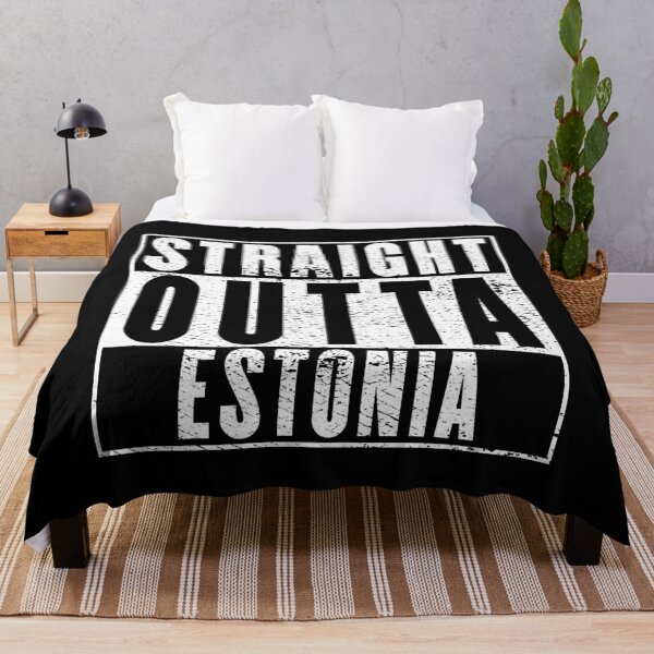 Item preview, Straight Outta Estonia designed and sold by RandomStuffShop.