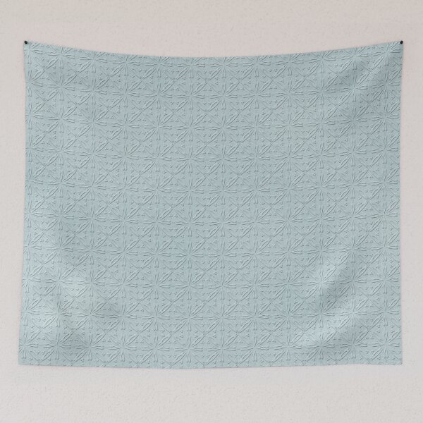 Item preview, Blue Damask Metallic Pattern designed and sold by Diana377.