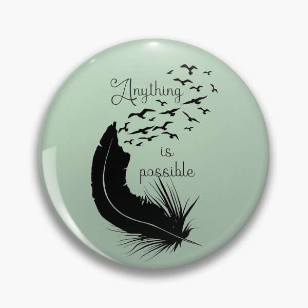 Item preview, Black feather - Anything is possible  designed and sold by SpookyBat.