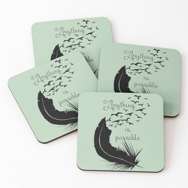 Item preview, Black feather - Anything is possible  designed and sold by SpookyBat.