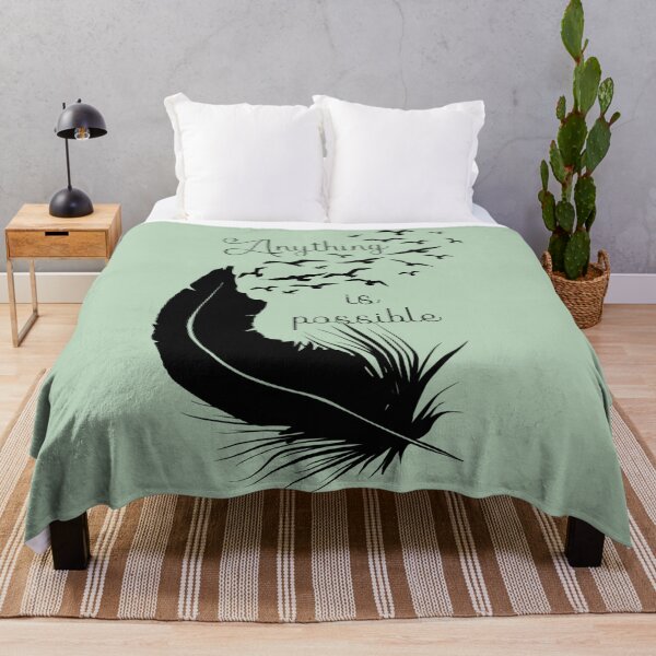 Item preview, Black feather - Anything is possible designed and sold by SpookyBat.