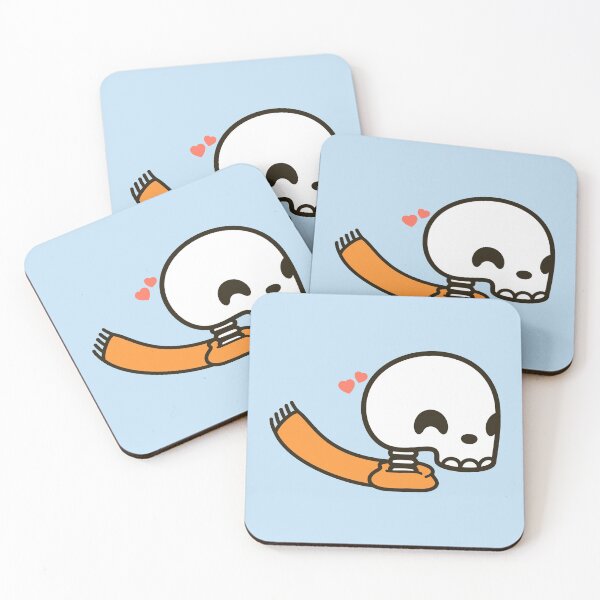 Item preview, Cute winter skeleton designed and sold by KnuckersHollow.