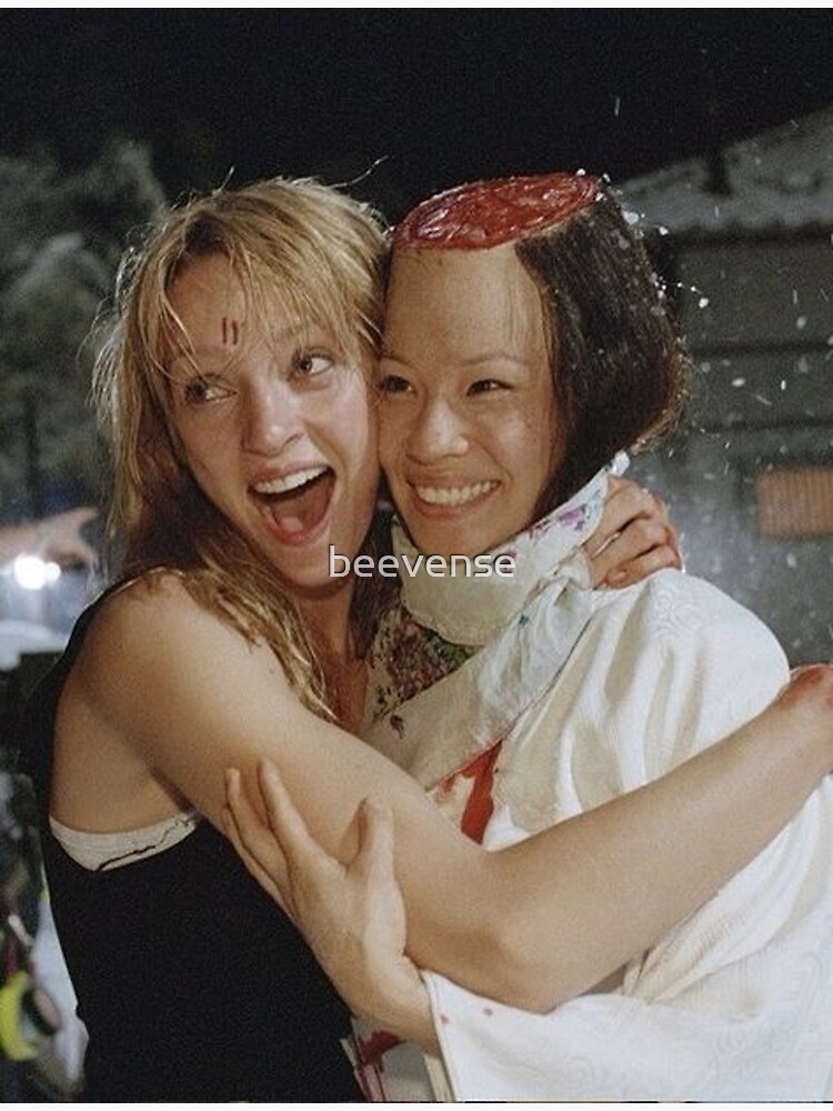 Lucy Liu And Uma Thurman Kill Bill Lucy Liu Head Chopped Off Poster For Sale By Beevense