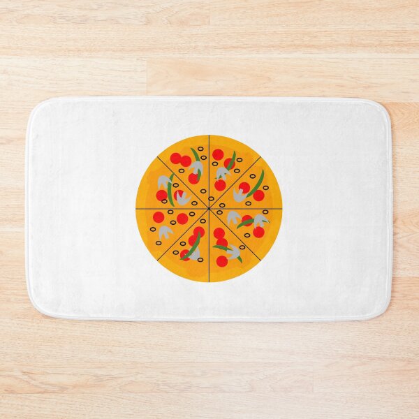 Item preview, pepperoni mushroom jalapenos black olive pizza designed and sold by NatesCreativity.