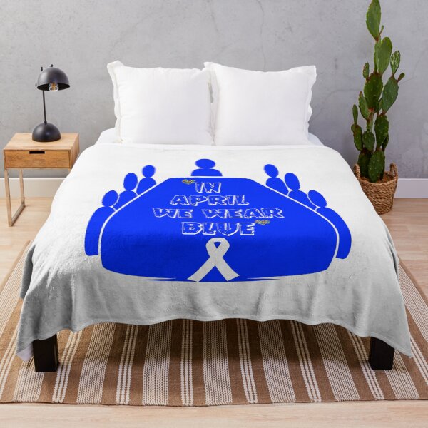Item preview, In April We Wear Blue Autism Awareness designed and sold by Trendy Shirt.