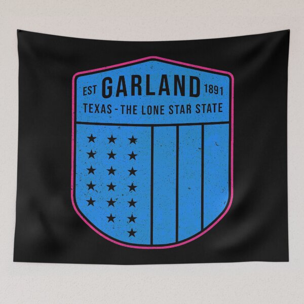 Item preview, Garland TX Texas Vintage USA American Flag Souvenir designed and sold by merchzy.