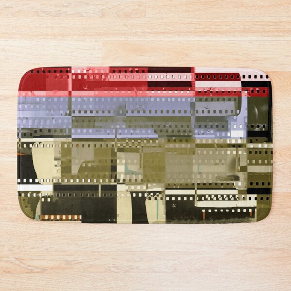 Item preview, Abstract collage of celluloid film strips designed and sold by siloto.