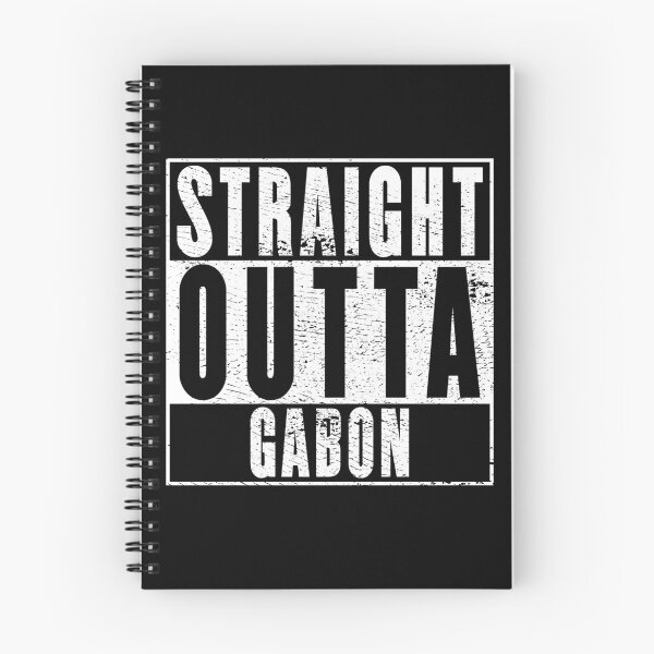 Item preview, Straight Outta Gabon designed and sold by RandomStuffShop.