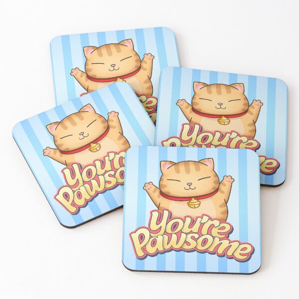 Item preview, You're Pawsome Orange Cat designed and sold by Takeda-art.