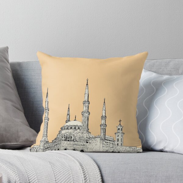Item preview, Beirut Lebanon West Asia Colorful Cityscape designed and sold by LikeInkDrops.
