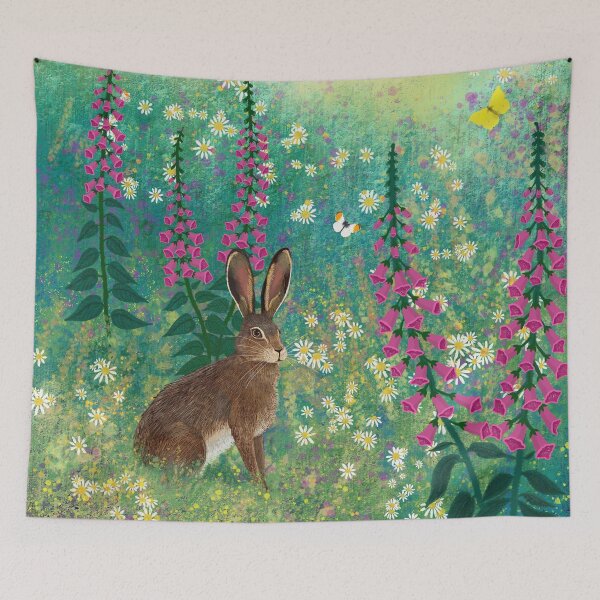 Item preview, Sitting in Foxglove Meadow designed and sold by Jo Grundy.