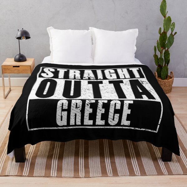 Item preview, Straight Outta Greece designed and sold by RandomStuffShop.