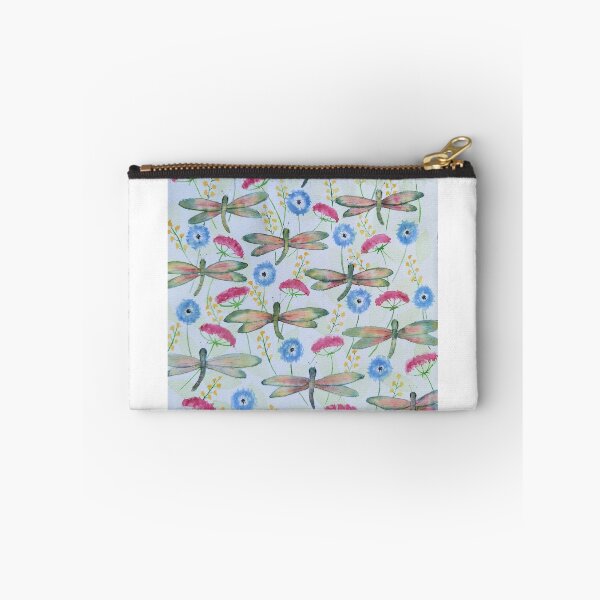 Item preview, Dandelions and Dragonflies watercolour pattern  designed and sold by Tracy  Churchill.