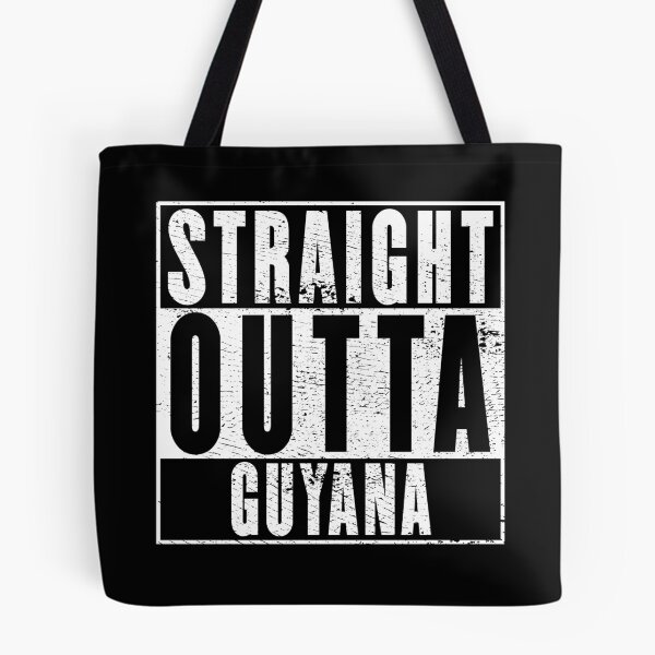 Item preview, Straight Outta Guyana designed and sold by RandomStuffShop.