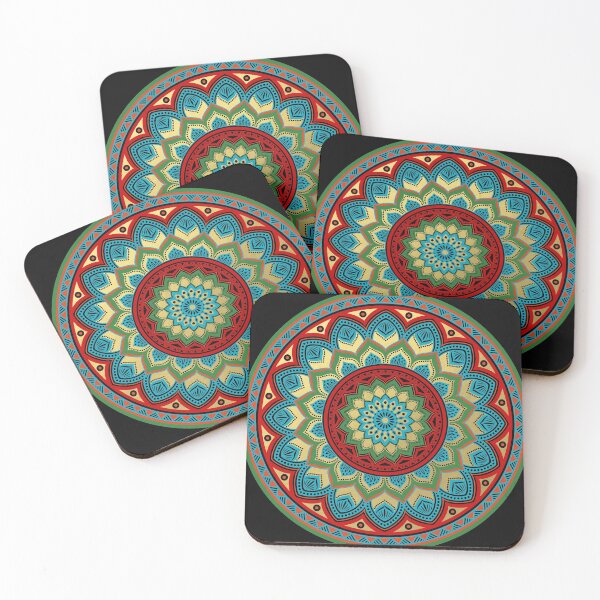 Item preview, Geometric Gold Mandala Pattern designed and sold by BilgePaksoylu.