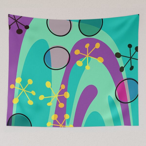 Item preview, Vintage Retro Nouveau - Abstract Cartoon Aesthetic Modern Art Pattern designed and sold by CoitoCG.