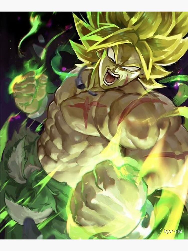 Dragon Ball Broly Wallpaper Sticker for Sale by igor-me