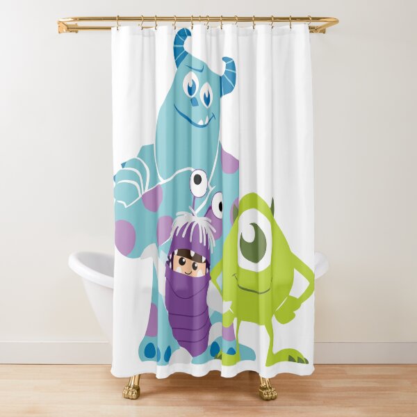 Monster Inc Group Shower Curtain