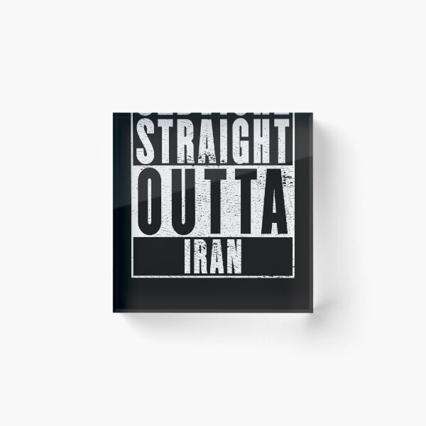 Item preview, Straight Outta Iran designed and sold by RandomStuffShop.