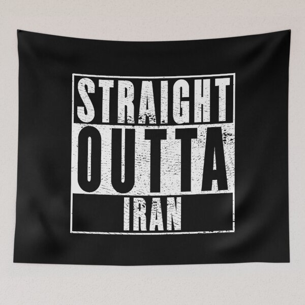 Item preview, Straight Outta Iran designed and sold by RandomStuffShop.