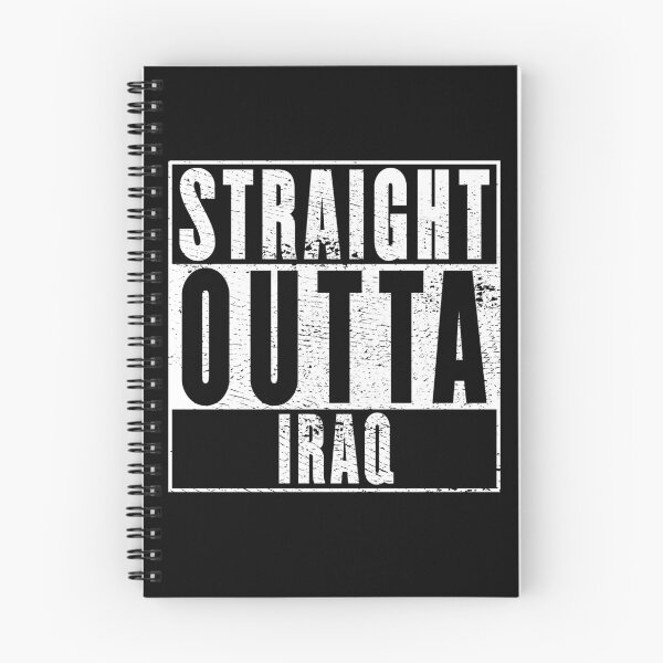 Item preview, Straight Outta Iraq designed and sold by RandomStuffShop.