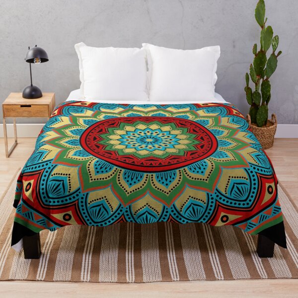 Item preview, Geometric Gold Mandala Pattern designed and sold by BilgePaksoylu.