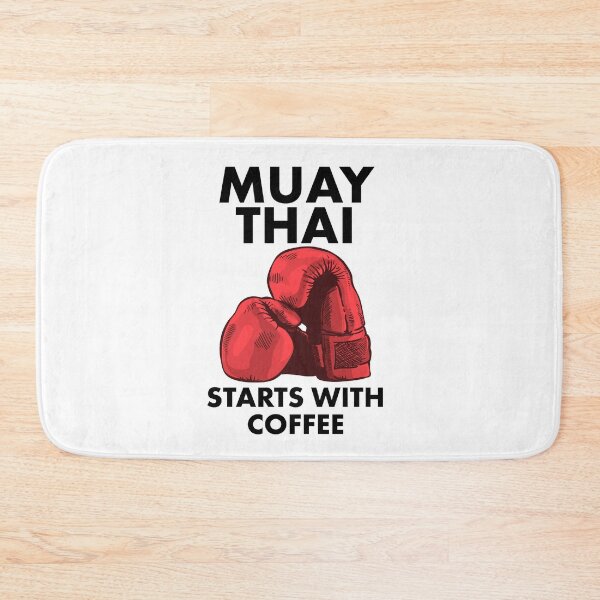Item preview, Muay Thai Starts With Coffee designed and sold by HalpinDesign.