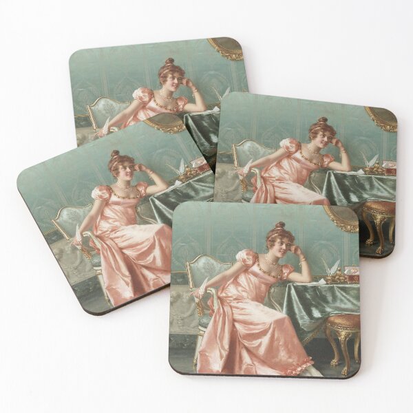 Item preview, Composing a Letter (19th century) - Vittorio Reggianini designed and sold by SALON DES ARTS.