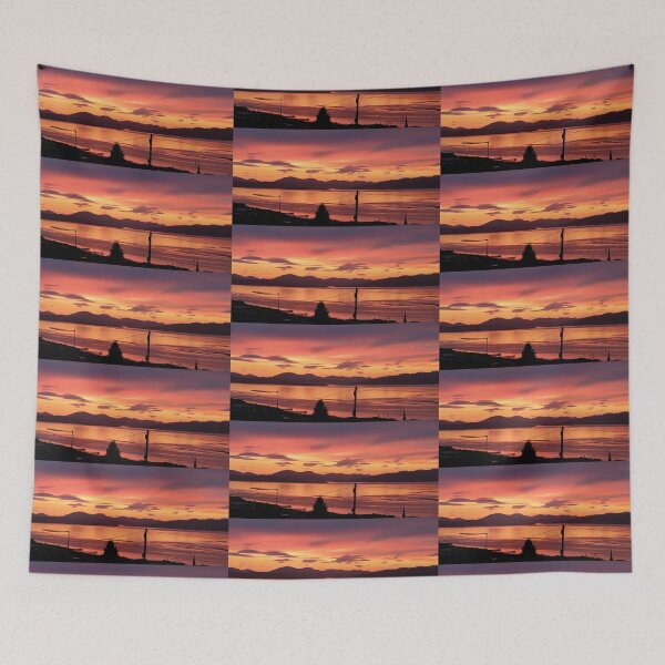 Item preview, Port Glasgow Sunset designed and sold by PortPrints.