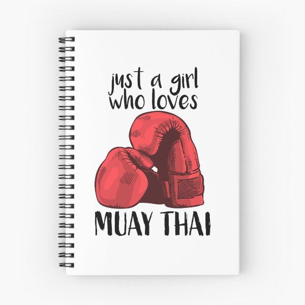Item preview, Just a Girl Who Loves Muay Thai designed and sold by HalpinDesign.