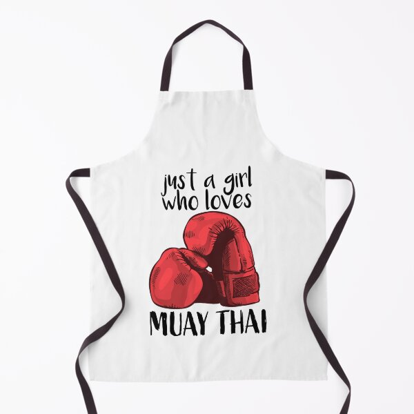 Item preview, Just a Girl Who Loves Muay Thai designed and sold by HalpinDesign.
