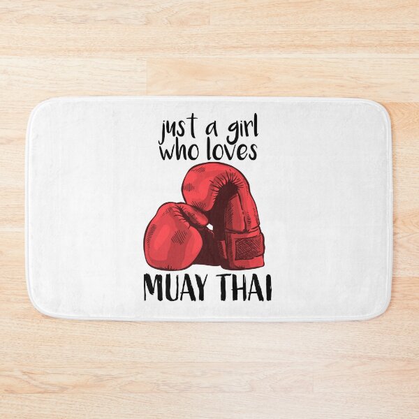 Item preview, Just a Girl Who Loves Muay Thai designed and sold by HalpinDesign.