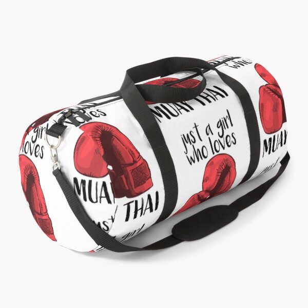 Item preview, Just a Girl Who Loves Muay Thai designed and sold by HalpinDesign.