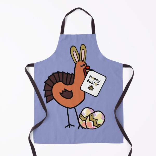 Item preview, Happy Easter Bunny Ears on Turkey designed and sold by ellenhenry.