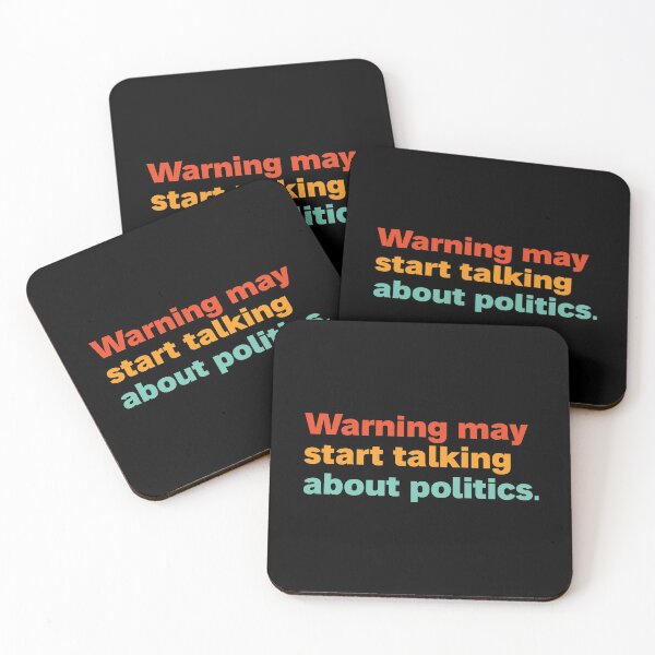 Item preview, warning may start talking about politics designed and sold by Sinovius.