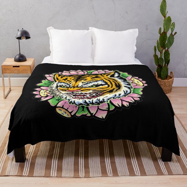 Item preview, Tiger & lotus designed and sold by Villainmazk.