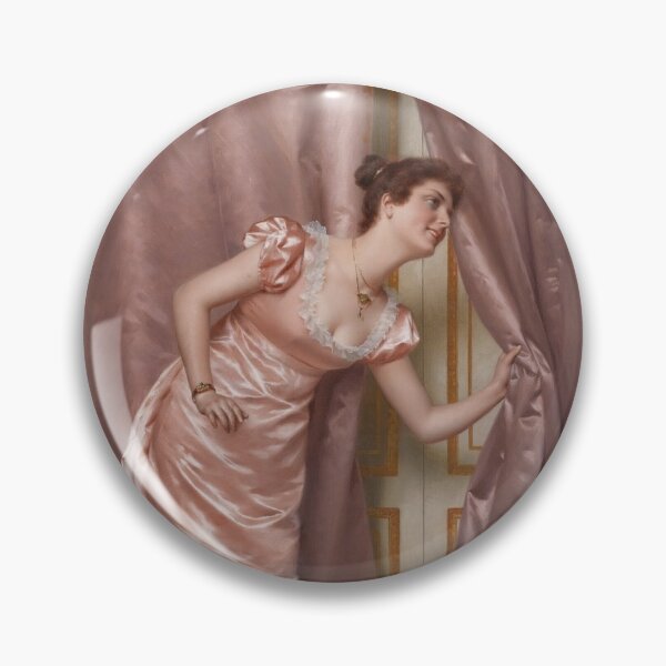 Item preview, Eavesdropping (19th century) - Vittorio Reggianini designed and sold by SALON DES ARTS.